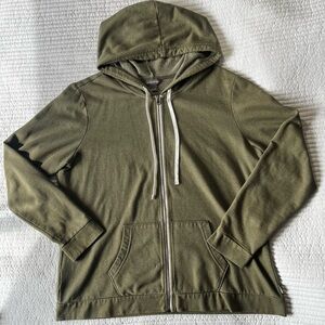 Eddie Bauer Olive Green Hoodie
